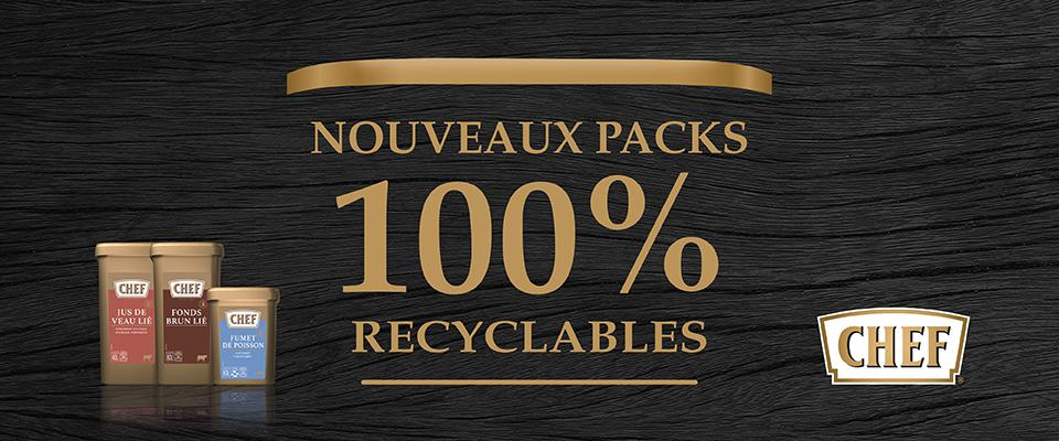 Engagement Recyclabilité CHEF