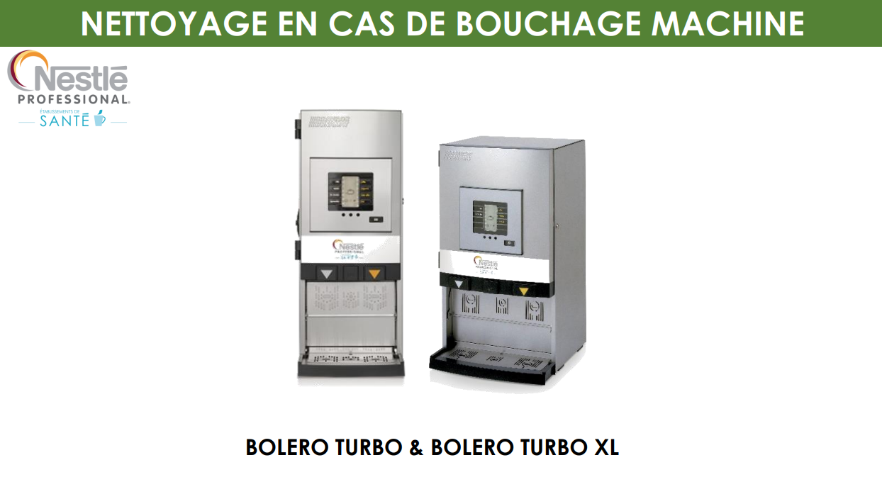 entretien exceptionnel machine Nestlé Professional