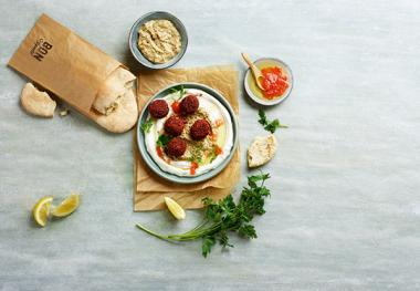 falafel-babaganoush