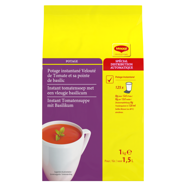 VL MAGGI Velouté de Tomate basilic DA Poche de 1kg