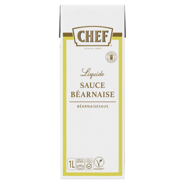 chef sauce bearnaise brique de 1l face
