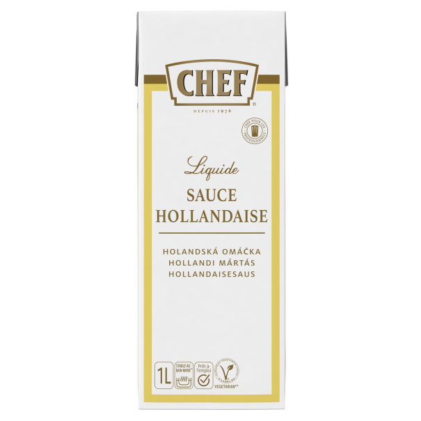 chef sauce hollandaise brique de 1l face