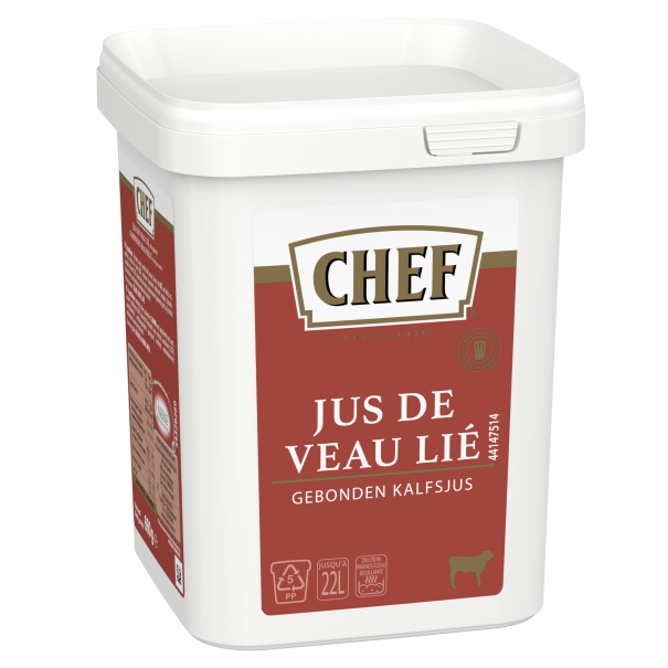 chef Jus de Veau Lie 660g side