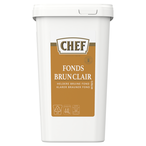 chef fonds brun clair face