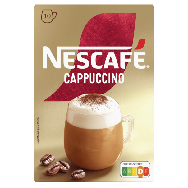 Visuel Nescafé Cappuccino Stick