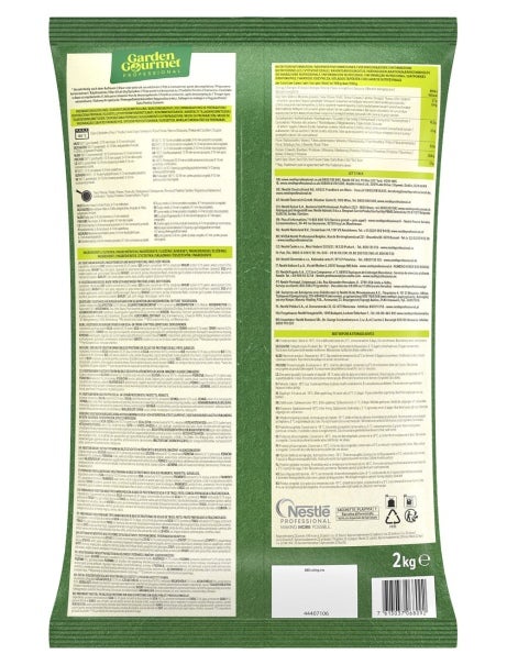 BURGER DELUXE RTE GARDEN GOURMET - back of pack