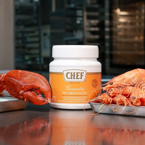 CHEF® Concentré de Crustacés - Pot de 580 g pour 14,5 L à 58 L