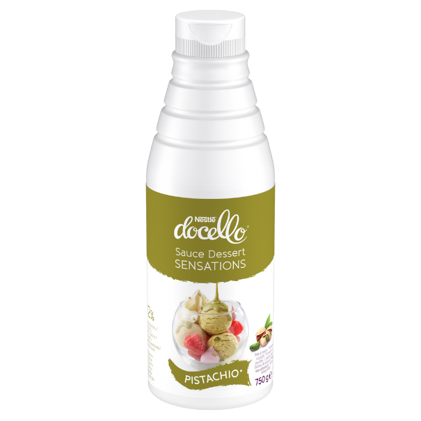 NESTLE DOCELLO Sauce Dessert Sensations Pistachio front side