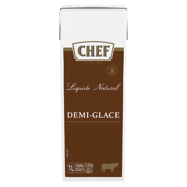 CHEF® Demi-Glace Naturelle* - Brique de 1L
