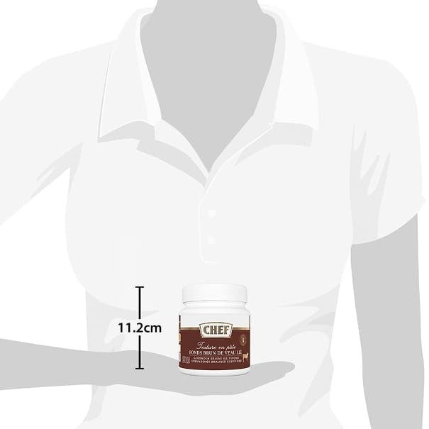 CHEF Fonds Brun de Veau Lie Premium Pot de 600 g relative size