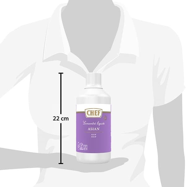 CHEF® Concentré Liquide Asian - Bouteille de 980 ml relative size