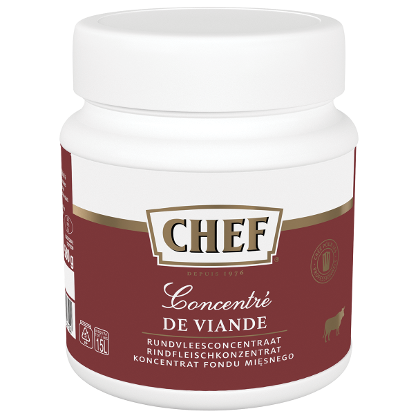 chef concentre de viande pot de 500g
