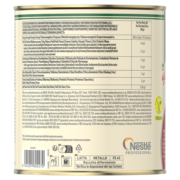 Liste ingrédients boîte Buitoni