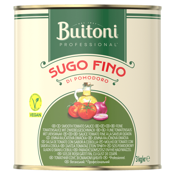 Boîte de sauce tomate lisse Buitoni