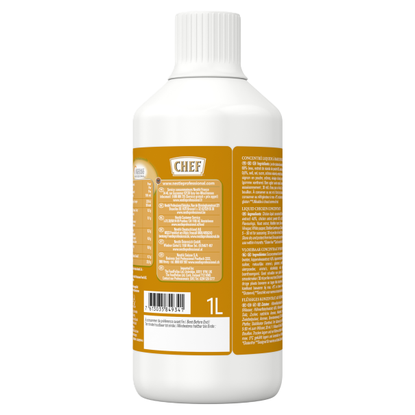 CHEF® Concentré Liquide Volaille - Bouteille de 1L