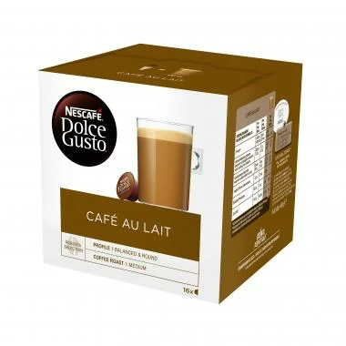 NESCAFÉ® DOLCE GUSTO® Café au Lait Boîte de 16 capsules