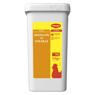 MAGGI® Bouillon de Volaille - Boîte de 1,4 kg pour 70 L