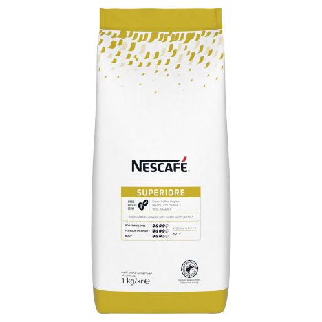 NESCAFÉ® Superiore -Café Grain - Poche de 1kg