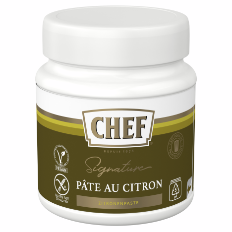 CHEF Pâte au citron Pot de 580 g Face