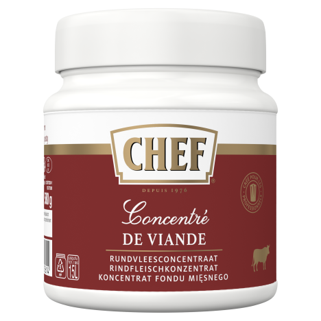 chef concentre de viande pot de 500g