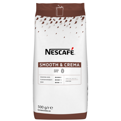 nescafe smooth crema poche de 500g