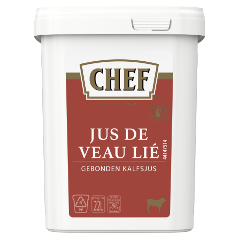 chef Jus de Veau Lie 660g face
