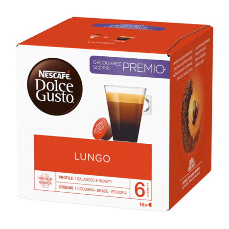 NESCAFÉ® DOLCE GUSTO® Lungo Boîte de 16 capsules