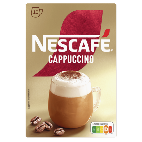 Visuel Nescafé Cappuccino Stick