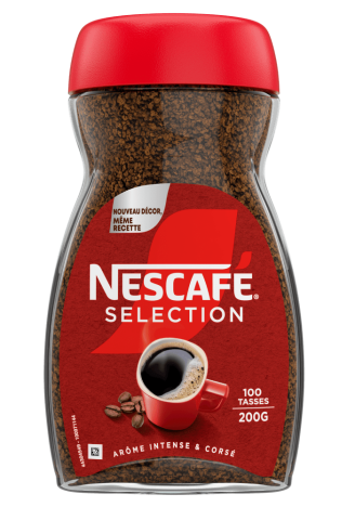 Visuel Nescafé Sélection Flacon 200g