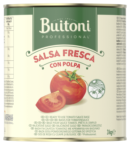 Salsa con polpa