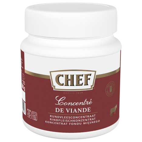 chef concentre de viande pot de 500g