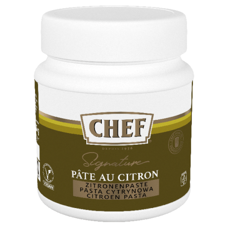 CHEF Pâte au citron Pot de 580 g Face