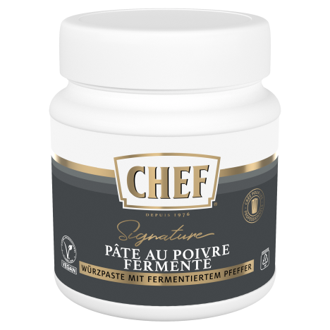 CHEF Pâte au poivre fermenté Pot de 580 g face