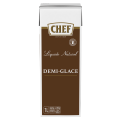 CHEF Demi-Glace Naturelle - Brique de 1L Face
