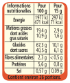 Informations nutritionelles