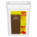 White bucket of Maggi Fond Brun Lié, a classic brown sauce base, weight 750g, yields up to 30L