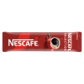 A red sachet of Nescafé Selection coffee featuring a steaming cup and coffee beans, highlighting the brand logo prominently.