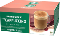 Starbucks Cappuccino Premium Mixes instant coffee box with 40 single-serve sachets