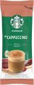 Starbucks Cappuccino instant coffee sachet with rich and velvety taste