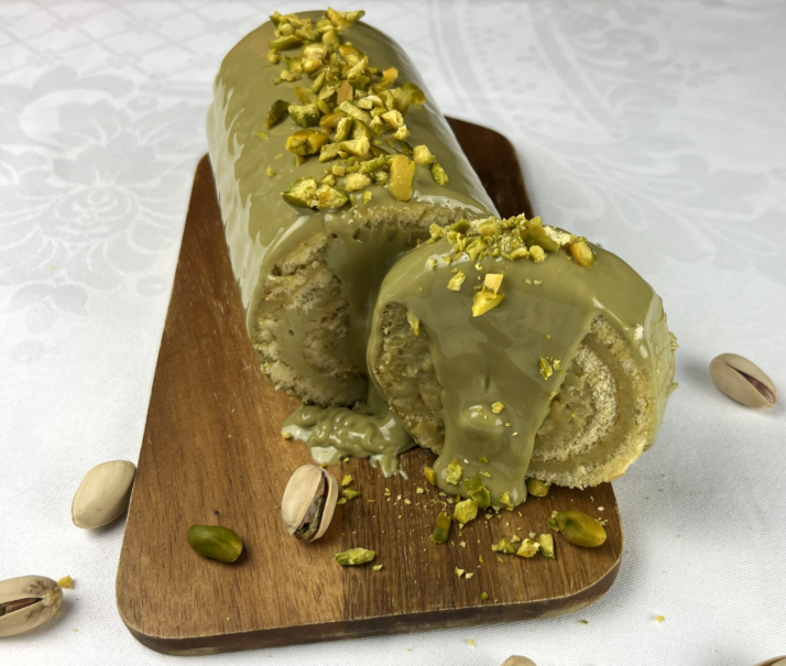 Bûche pistache