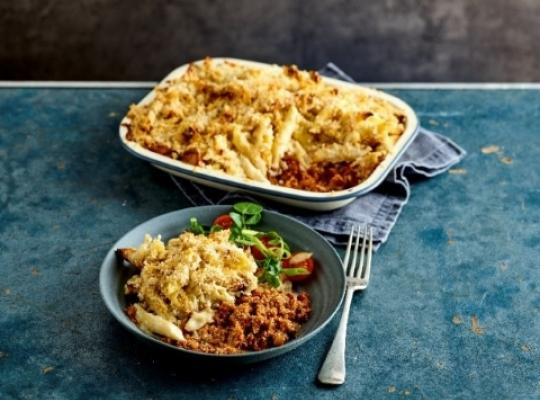 GRATIN VÉGÉTARIEN DE BOLOGNAISE