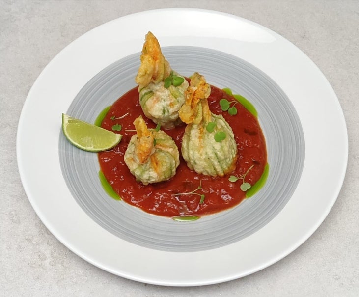 fleurs de courgettes farcies