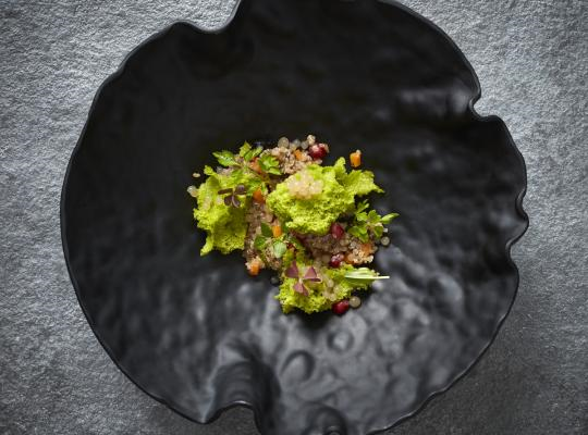 Quinoa comme un Taboulé, Butternut, Citron & Persil plat