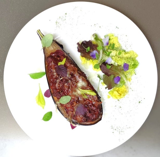 Aubergine farcie