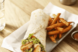 Wrap végétarien sauce ranch