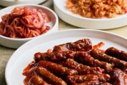 Kefta au Sugo Fino di Pomodoro Buitoni® et riz pimenté
