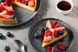 Tarte aux fruits rouges Vegan