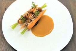 Carottes fânes braisées