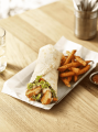 Wrap végétarien sauce ranch