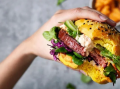 Sensational Burger, coleslaw comme en Louisiane